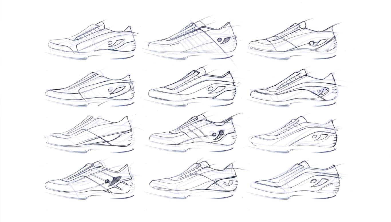 12 unique Concave boot sketches