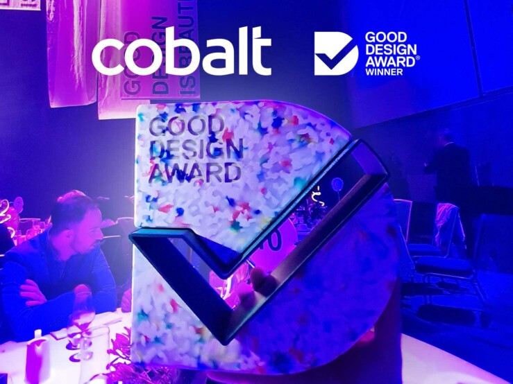 Cobalt awarded a Good Design Award